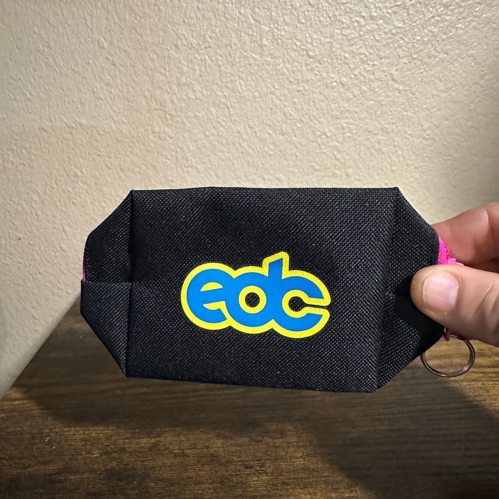 EDC Festival Las Vegas Swag Zippered Carry Case